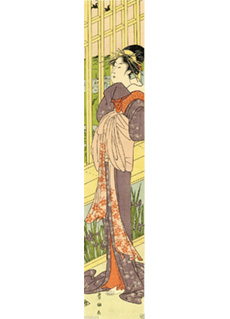 Standing Lady Hashira by Toyokuni I