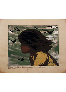 Girl In the Wind by Tadashi Nakayama