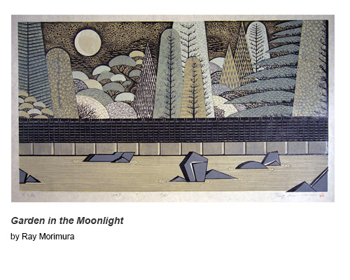 Garden in the Moonlight by Ray Morimura