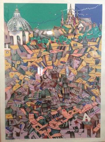 Prague by Risaburo Kimura