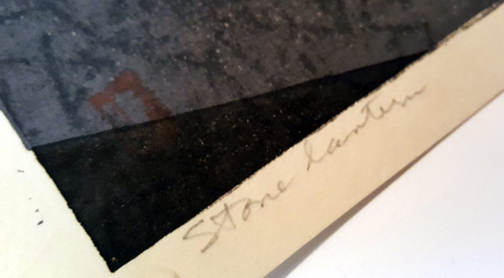 Titled & Artist Chop Mark