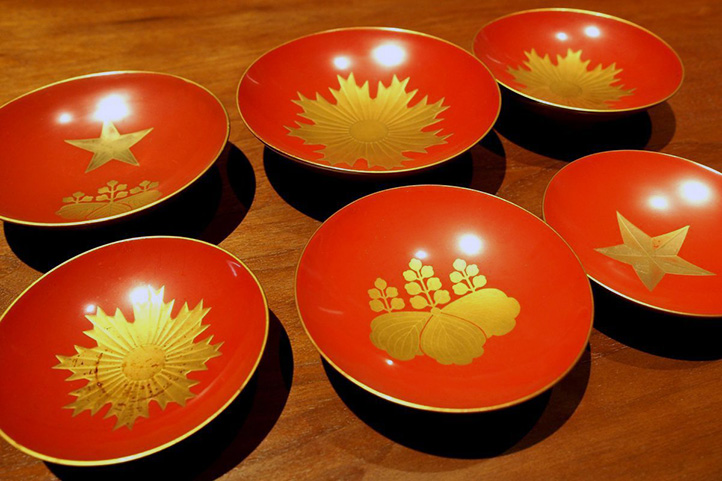 WWII Japanese Military Sake Cups