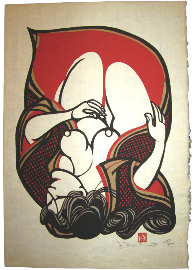 Red Nude by Yoshitoshi Mori