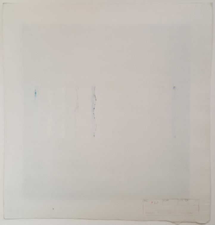 Verso Titled & Stamped