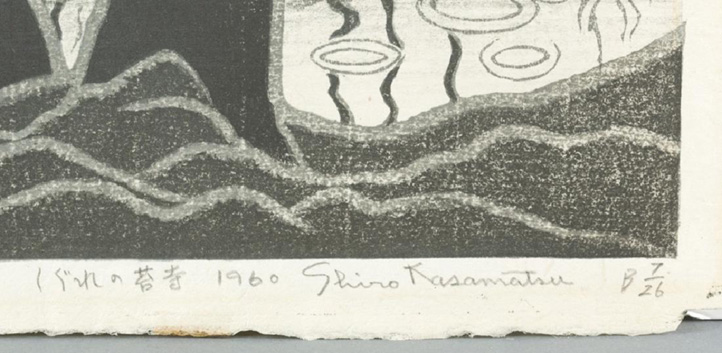 Signed, Titled, Dated & Numbered