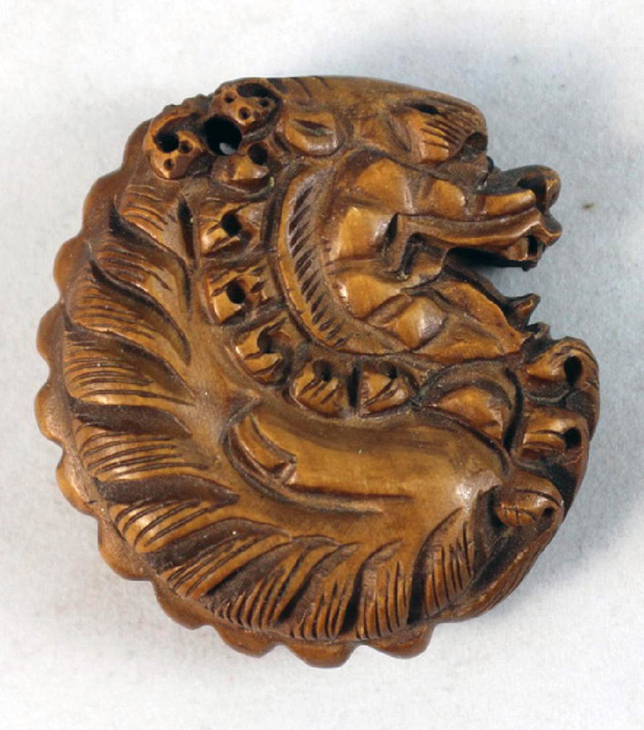 19th Century Japanese Netsuke Mythological Creature