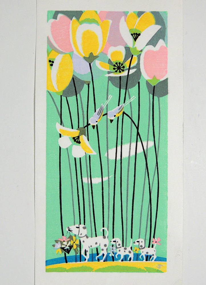 Tulips & Dalmations by Shuzo Ikeda Tulips & Dalmations by Shuzo Ikeda